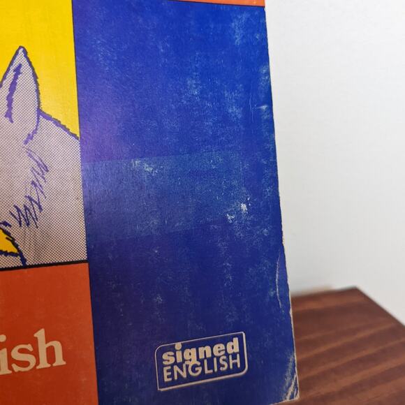 Vintage 1980 Children's Book Sign Language Little Red Riding Hood - Picture 4 of 11